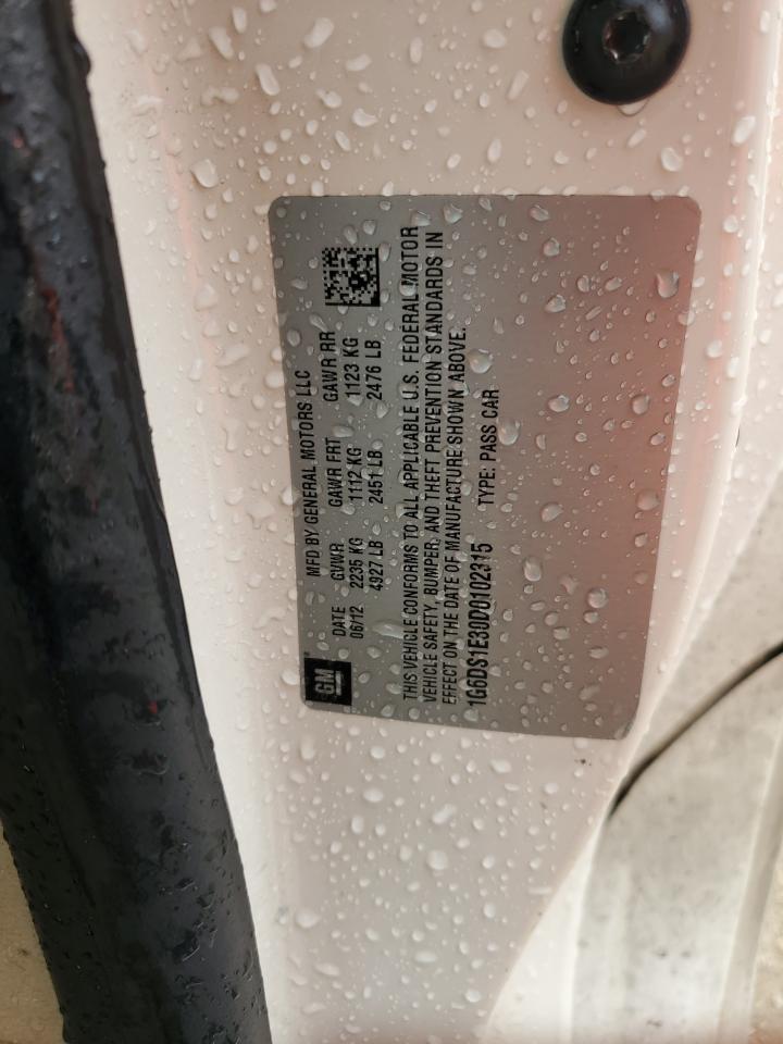 1G6DS1E30D0102315 2013 Cadillac Cts Premium Collection