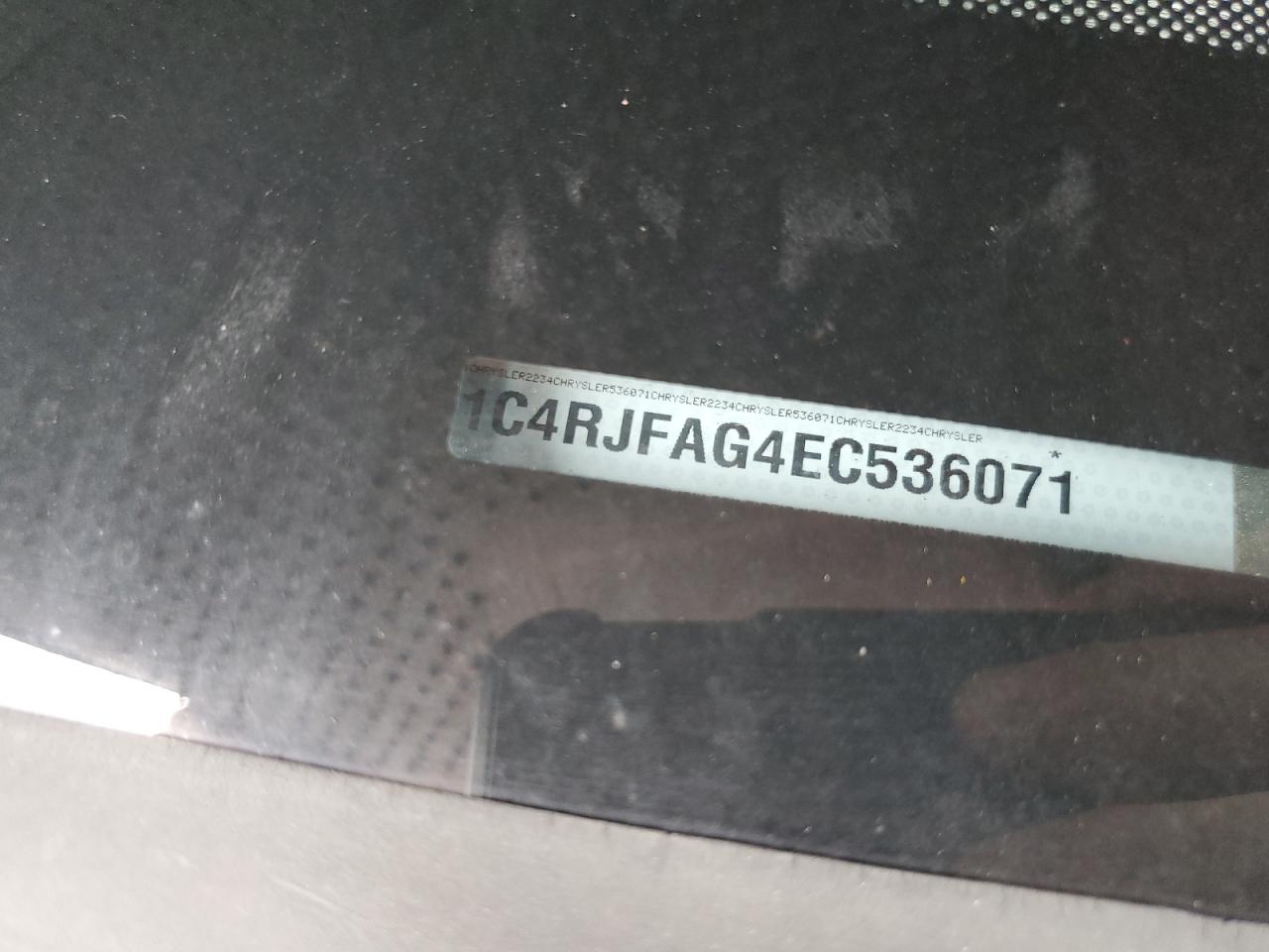 1C4RJFAG4EC536071 2014 Jeep Grand Cherokee Laredo