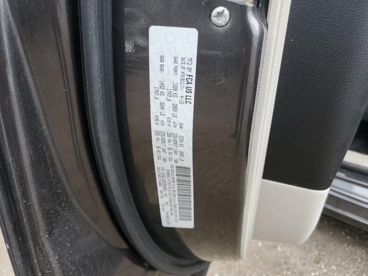 2C4RC1BG3HR503621 2017 Chrysler Pacifica Touring L