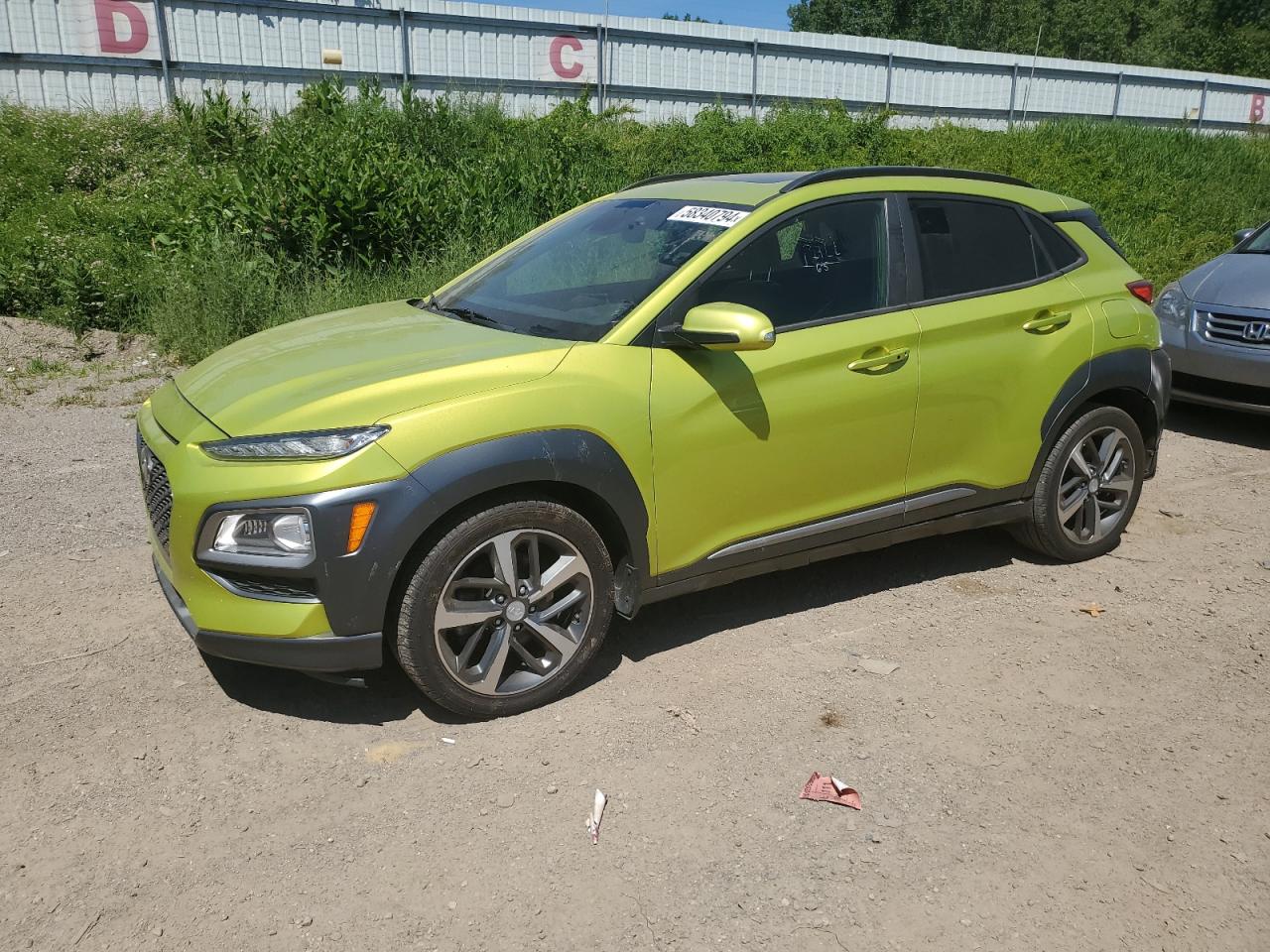 2019 Hyundai Kona Limited vin: KM8K3CA52KU251055