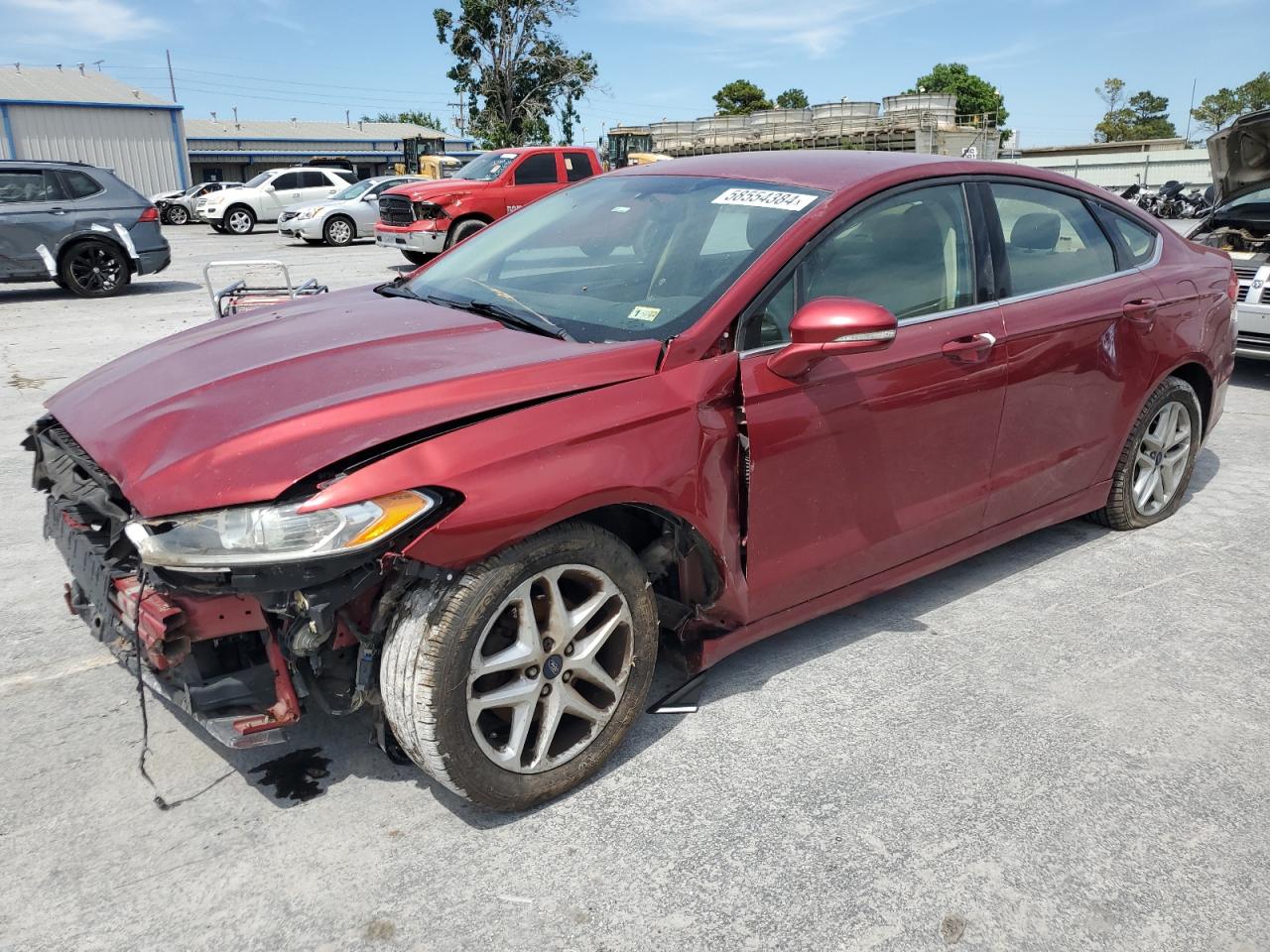 2016 Ford Fusion Se vin: 3FA6P0H73GR265387