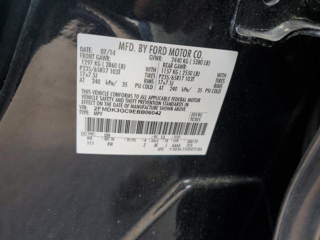 2014 Ford Edge Se VIN: 2FMDK3GC9EBB06042 Lot: 56732864