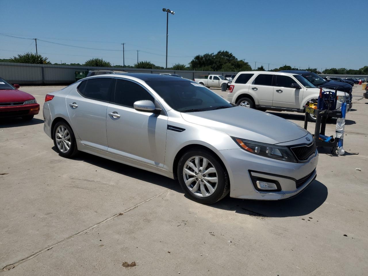 2014 Kia Optima Ex vin: 5XXGN4A73EG323466