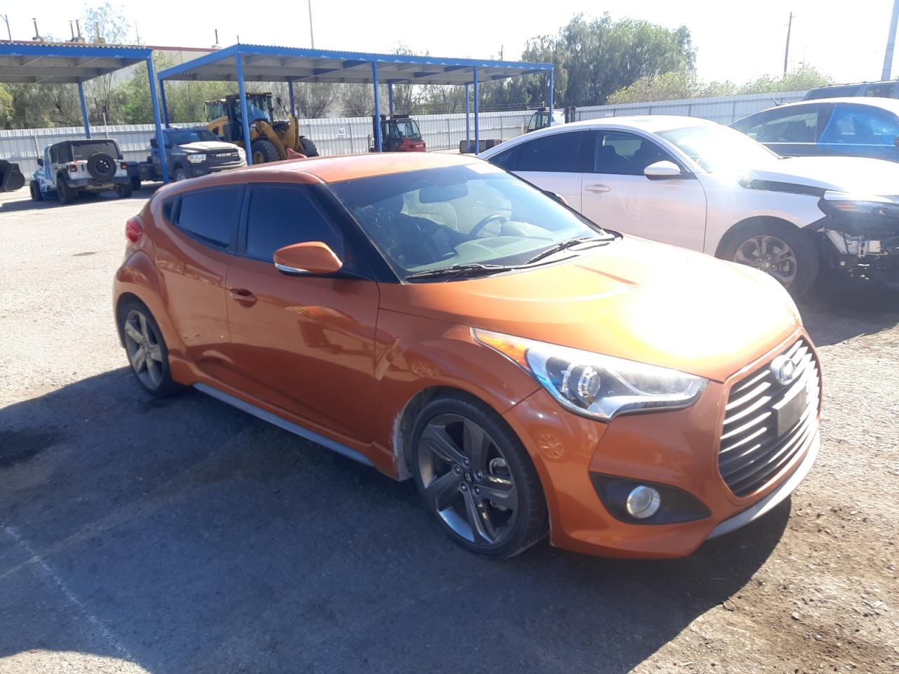 2013 Hyundai Veloster Turbo vin: KMHTC6AE3DU100508