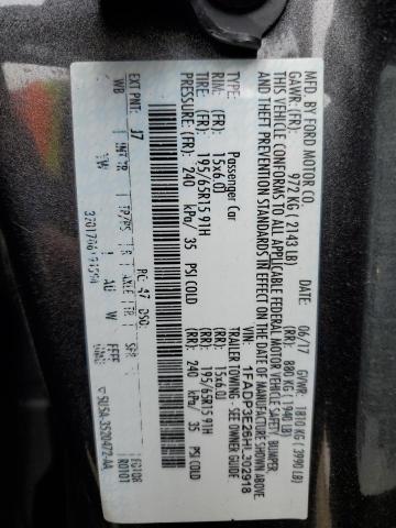 2017 Ford Focus S VIN: 1FADP3E26HL302918 Lot: 57653814