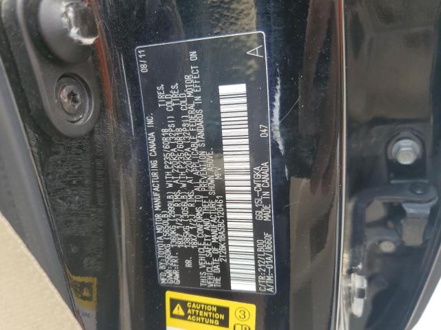 2011 Lexus Rx 350 VIN: 2T2BK1BA5BC120461 Lot: 59877914