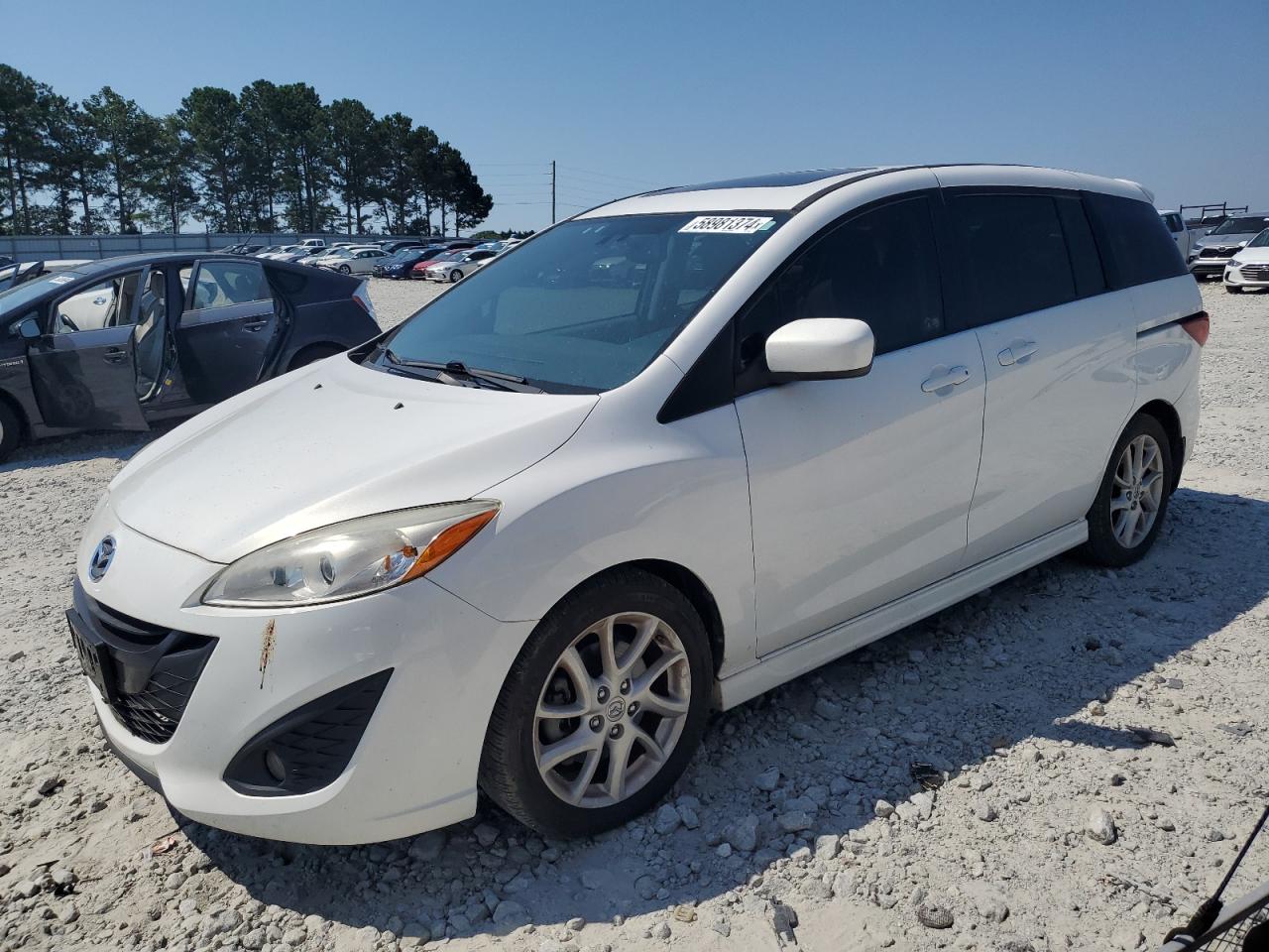 2012 Mazda 5 vin: JM1CW2DLXC0126267