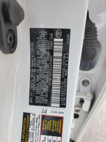 VIN 4T1BF1FK5EU473457 2014 Toyota Camry, L no.12