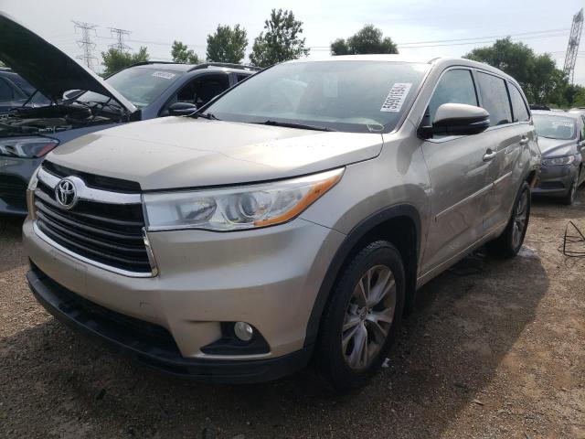 VIN 5TDBKRFH2ES036393 2014 Toyota Highlander, LE no.1