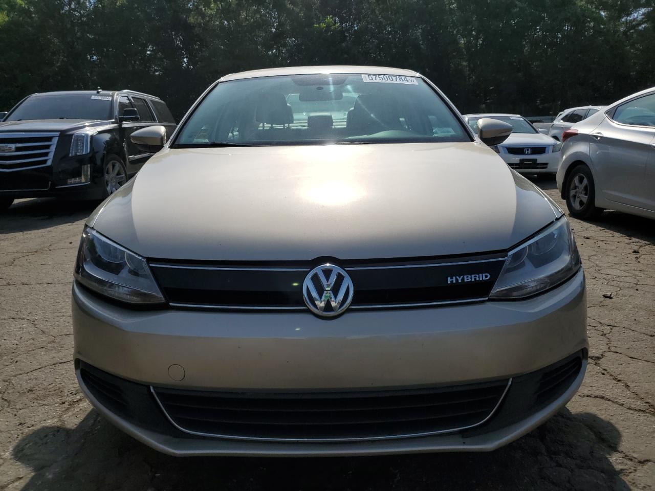 2013 Volkswagen Jetta Hybrid vin: 3VW637AJ6DM275731