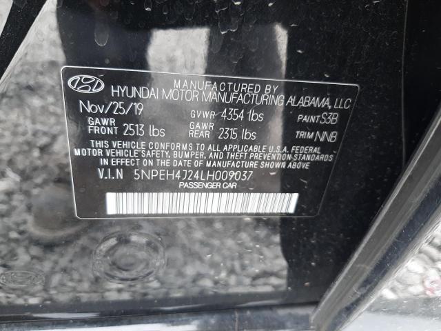 2020 HYUNDAI SONATA LIM - 5NPEH4J24LH009037