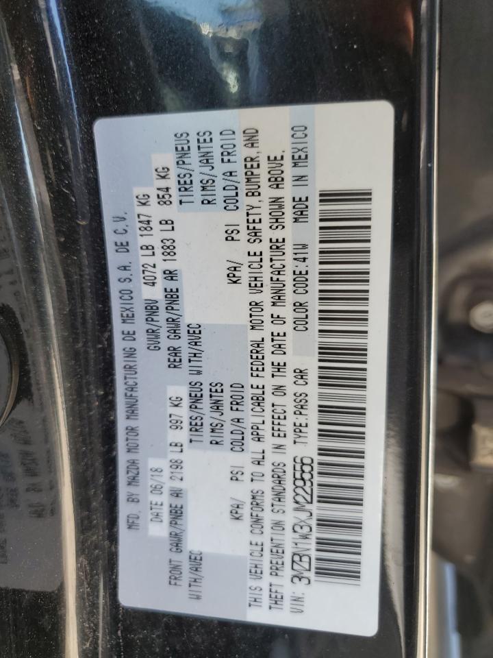 3MZBN1W3XJM229556 2018 Mazda 3 Grand Touring