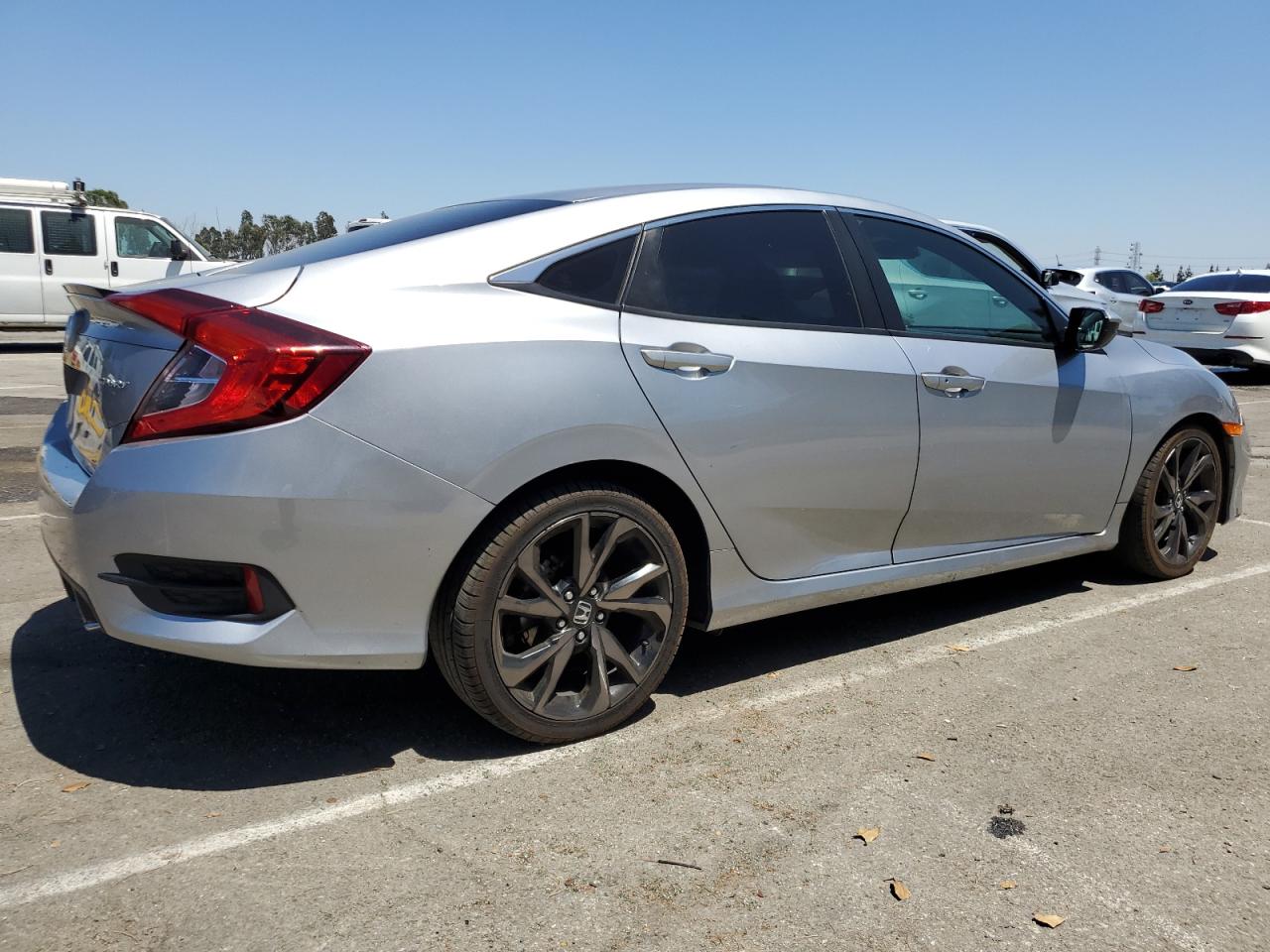 Lot #2991682099 2020 HONDA CIVIC SPOR