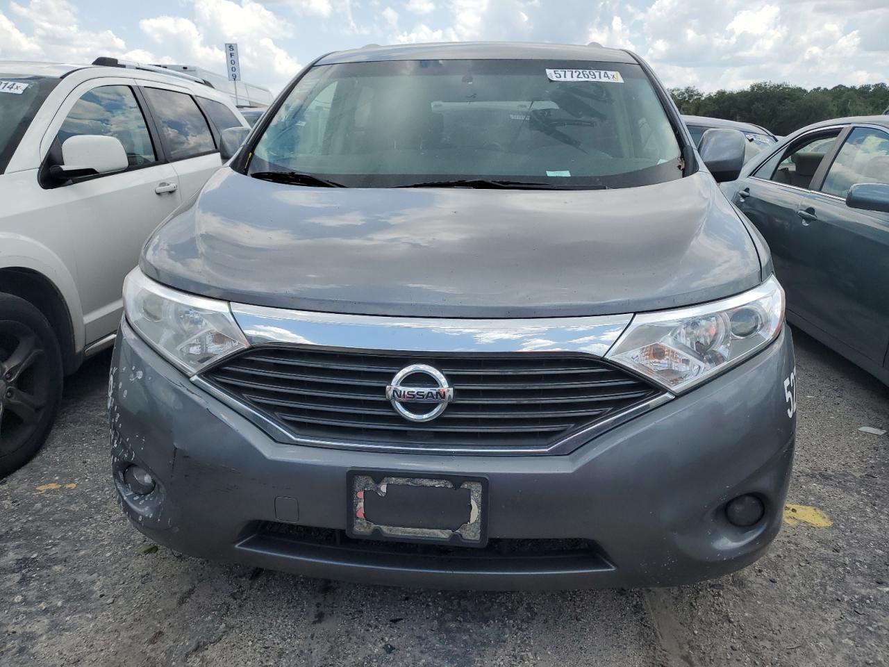 2017 Nissan Quest S vin: JN8AE2KP4H9169137