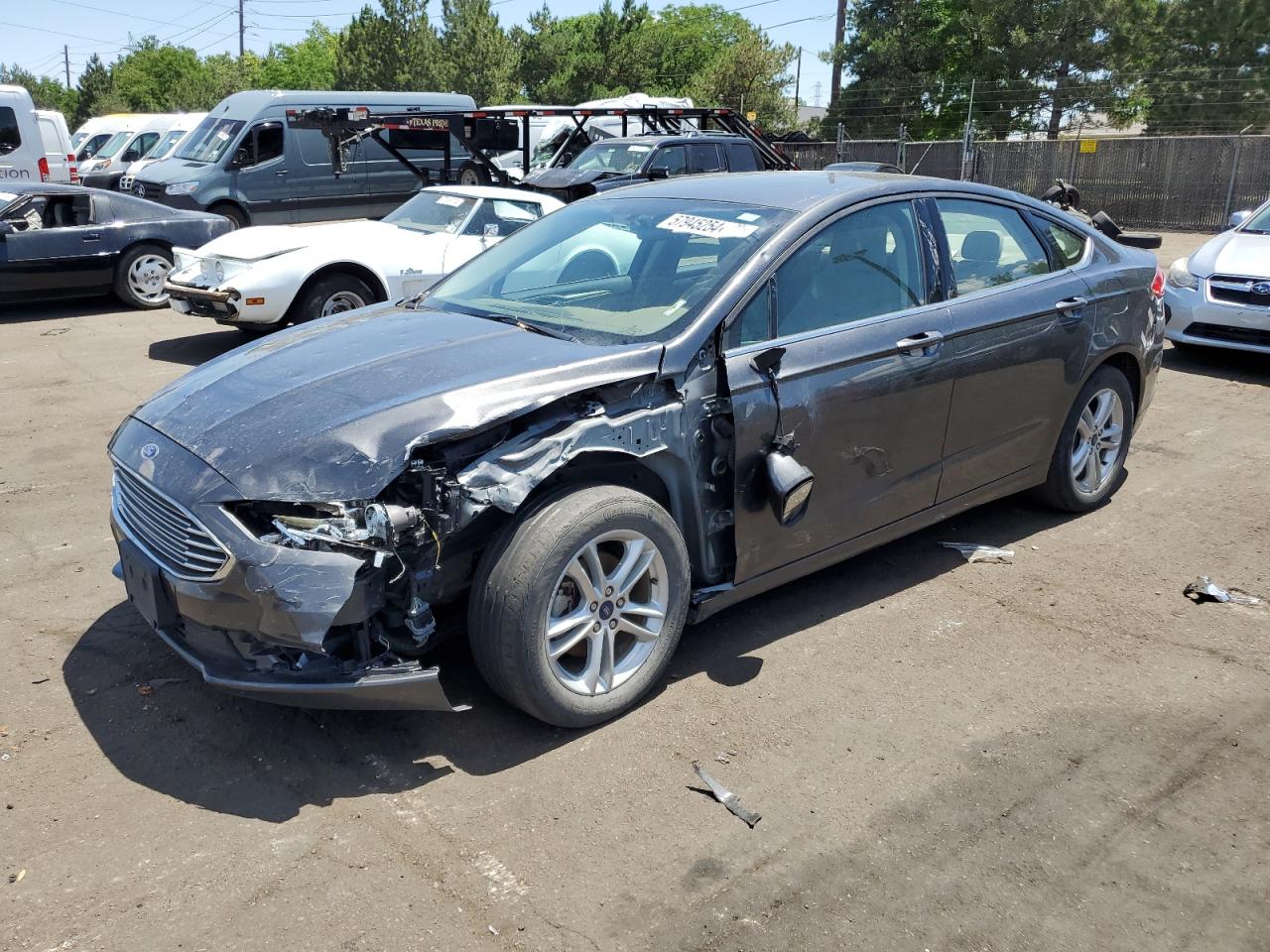 2018 Ford Fusion Se vin: 3FA6P0HD5JR253027