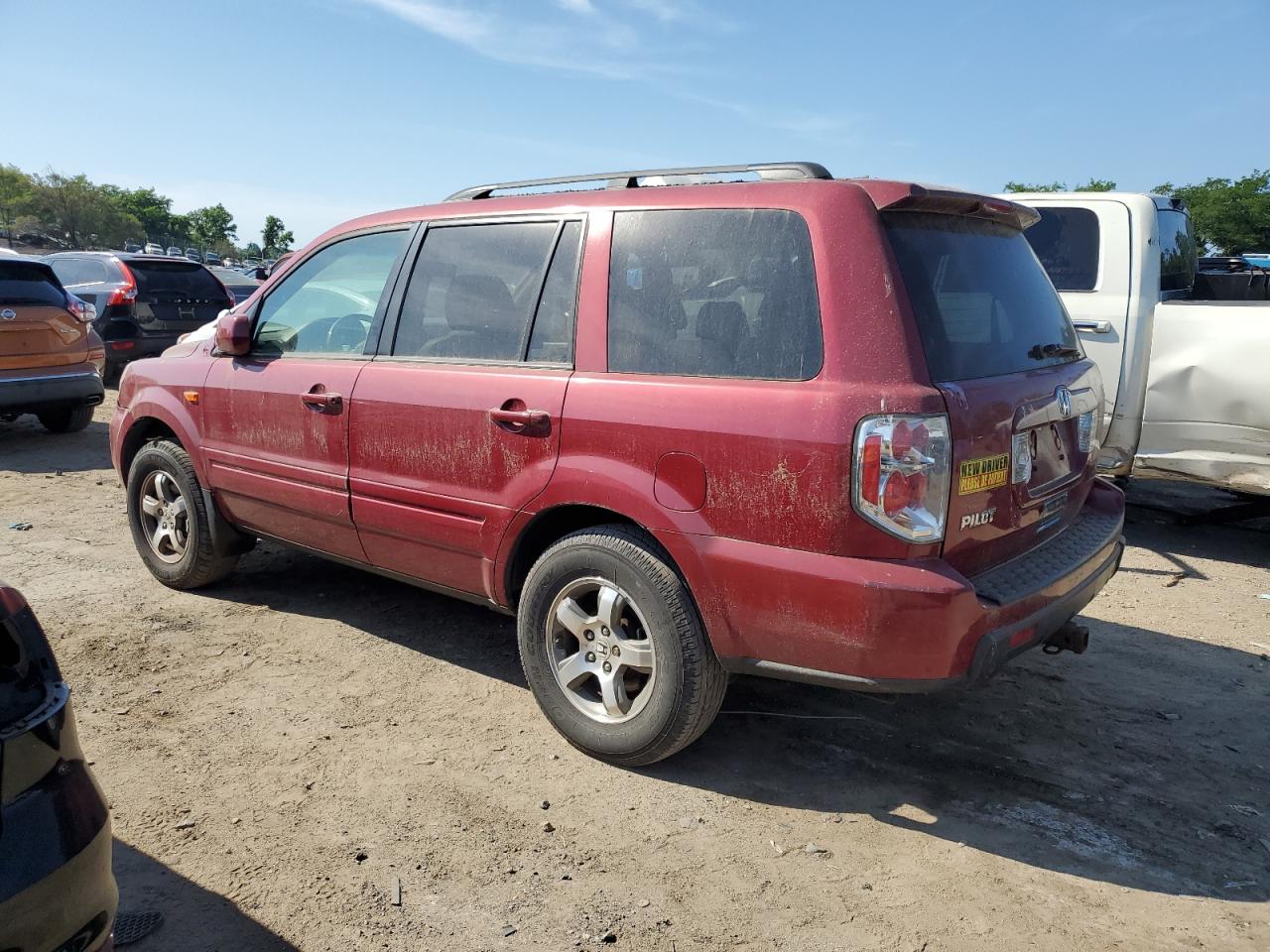 5FNYF18606B007394 2006 Honda Pilot Ex