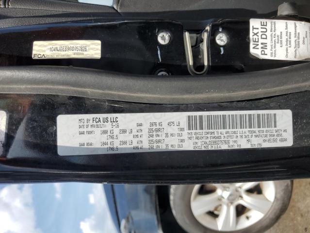 2016 Jeep Compass Latitude VIN: 1C4NJDEB9GD757826 Lot: 60397324