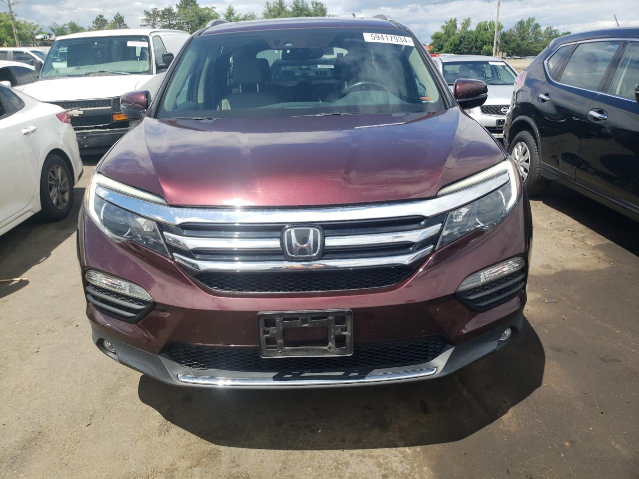 5FNYF6H05GB102544 2016 Honda Pilot Elite