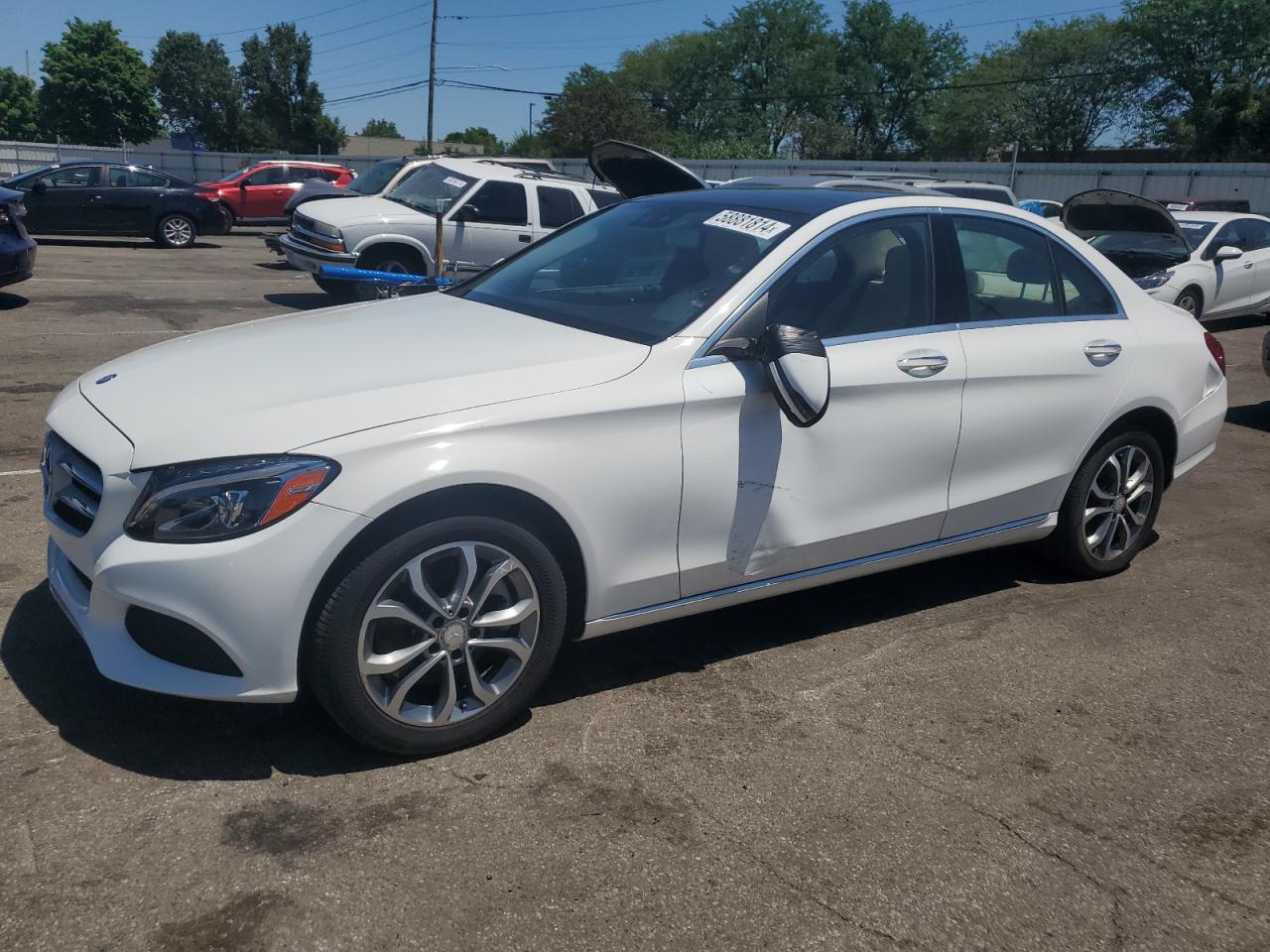 2016 Mercedes-Benz C 300 4Matic vin: WDDWF4KBXGR143287