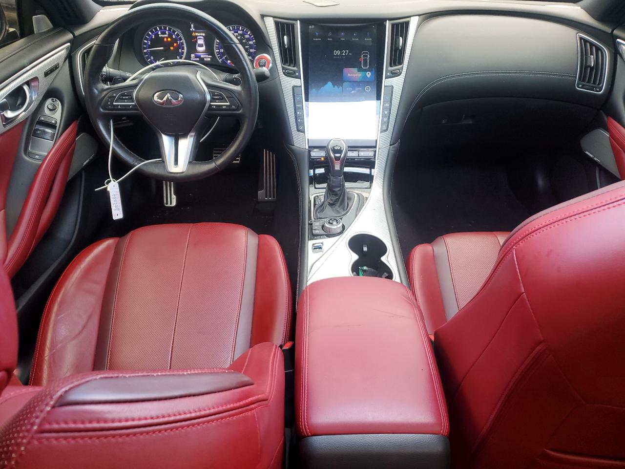 JN1FV7EL7JM630294 2018 Infiniti Q60 Red Sport 400