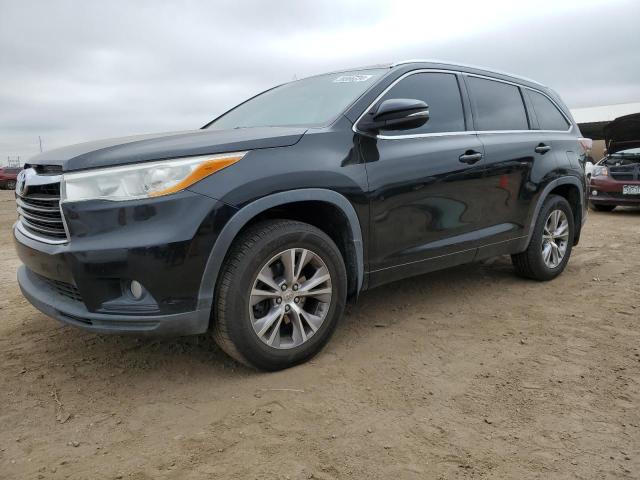 VIN 5TDJKRFH6ES065603 2014 Toyota Highlander, Xle no.1