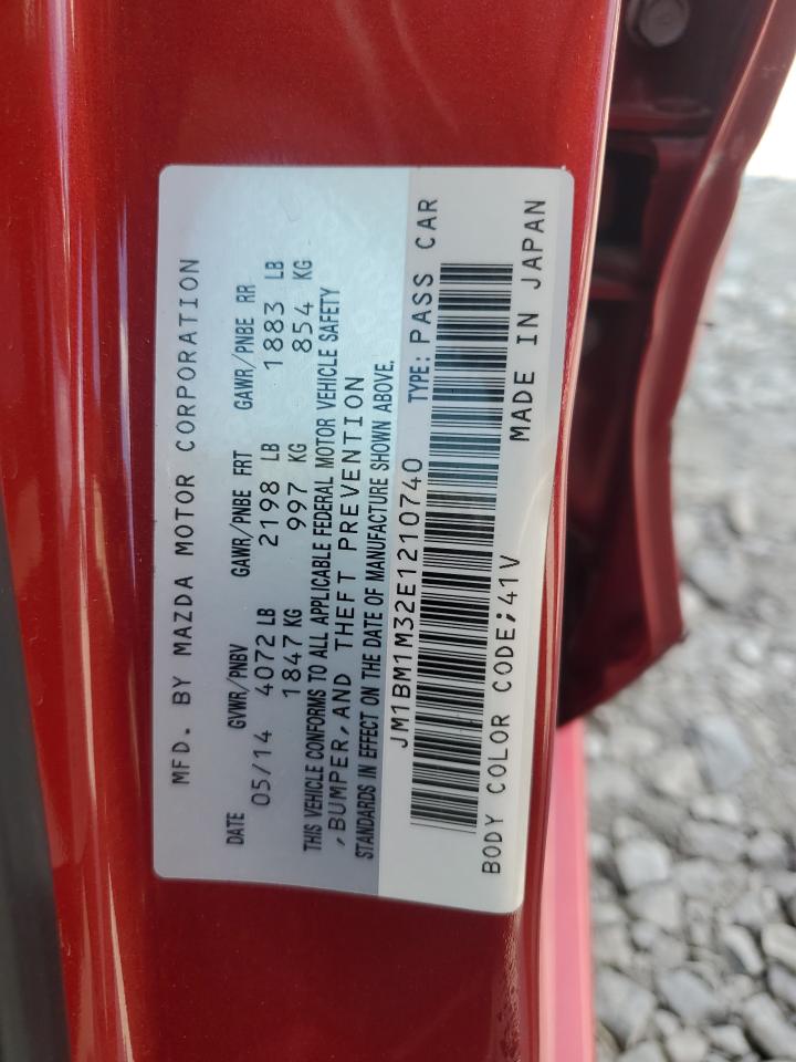 JM1BM1M32E1210740 2014 Mazda 3 Grand Touring