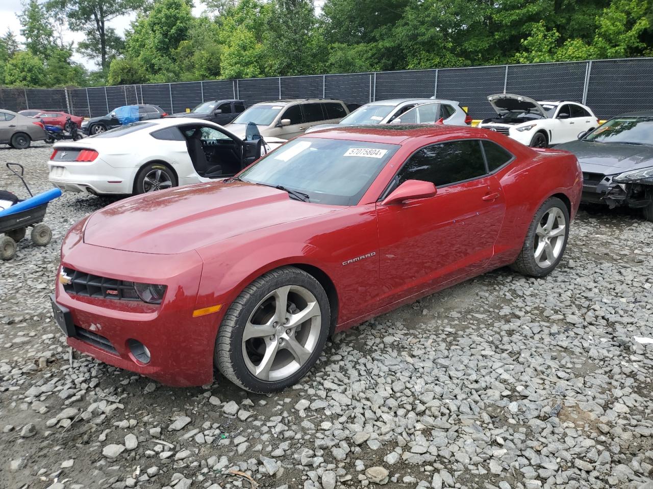 2G1FC1E37D9107996 2013 Chevrolet Camaro Lt