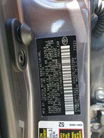 VIN 4T1G11AK8LU873487 2020 Toyota Camry, SE no.12