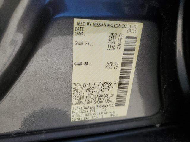 2015 NISSAN ALTIMA 2.5 - 1N4AL3AP5FN344031