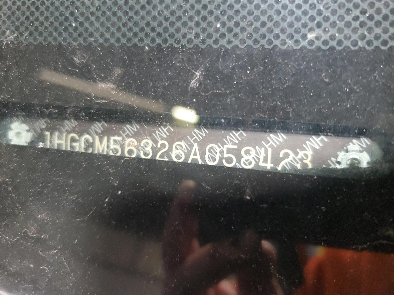 1HGCM56326A058423 2006 Honda Accord Se