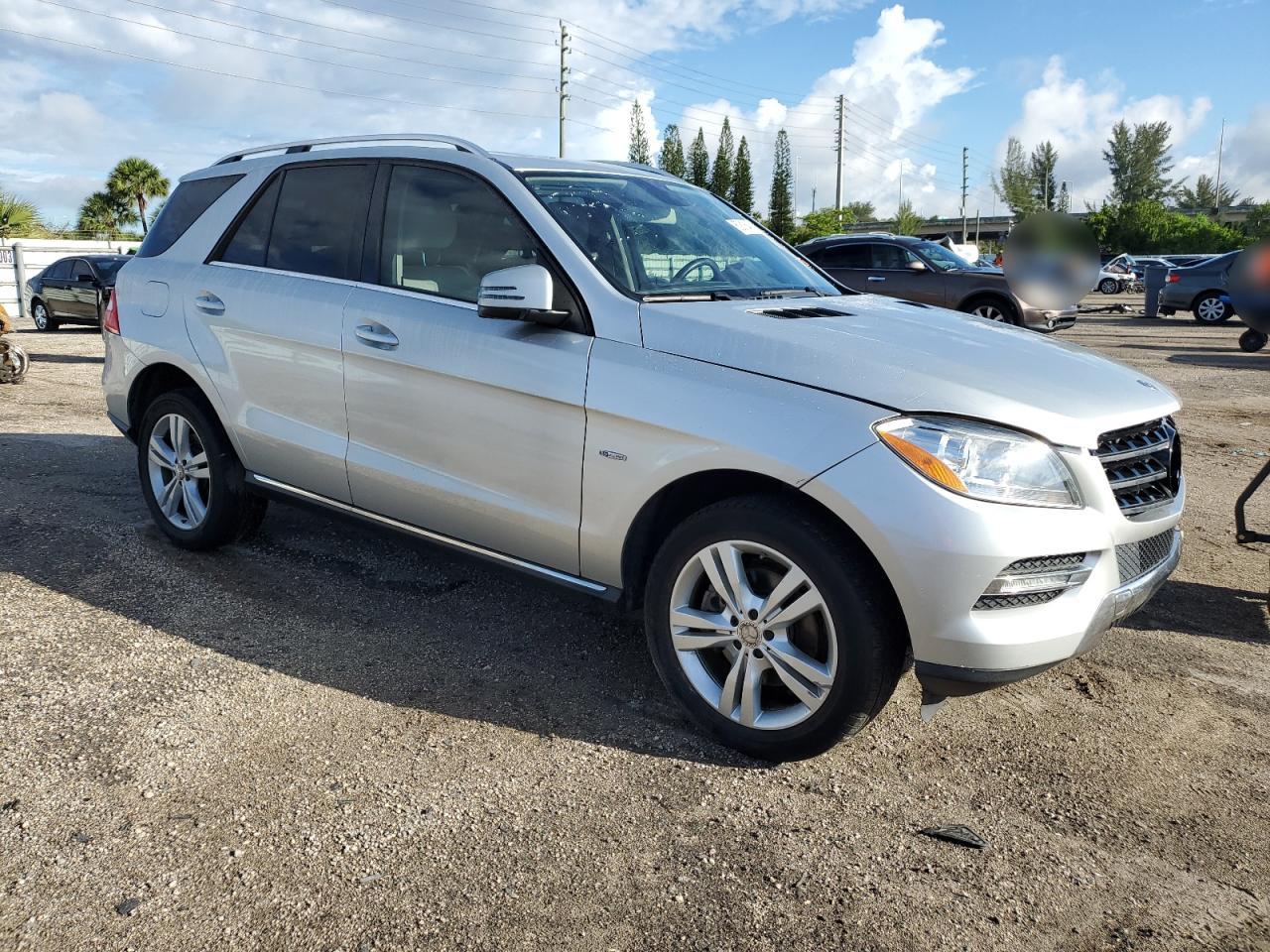 2012 Mercedes-Benz Ml 350 Bluetec vin: 4JGDA2EB1CA028985