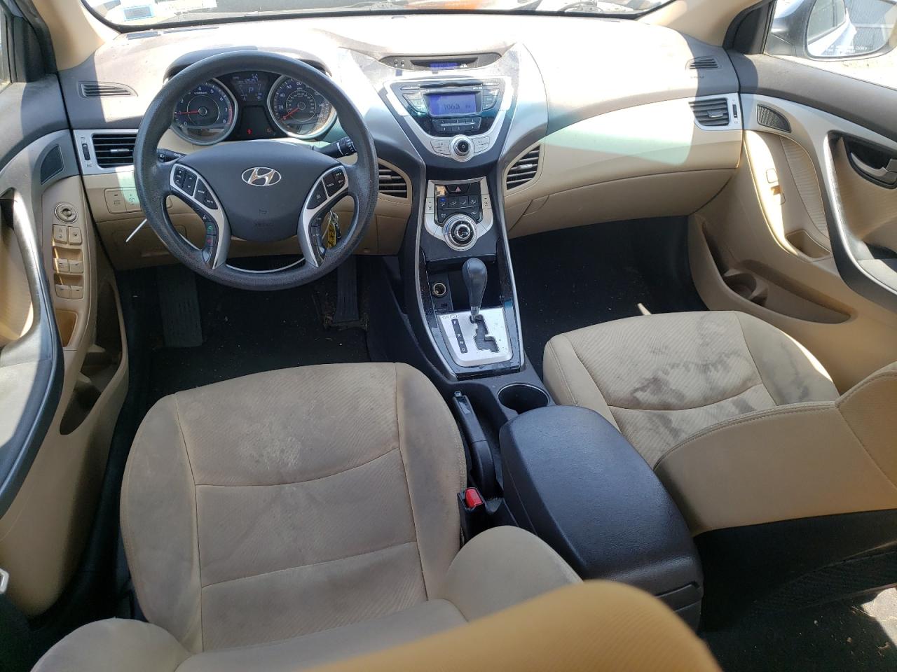 KMHDH4AE7CU309050 2012 Hyundai Elantra Gls