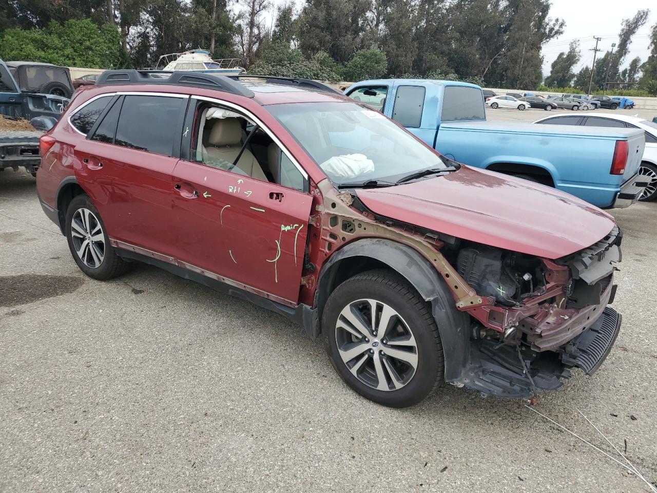 4S4BSANC5J3200296 2018 Subaru Outback 2.5I Limited