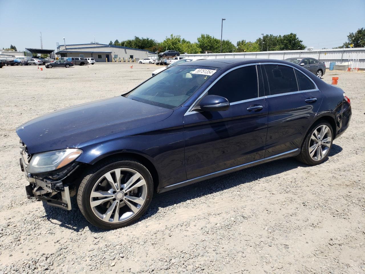 55SWF4KB2GU164374 2016 Mercedes-Benz C 300 4Matic