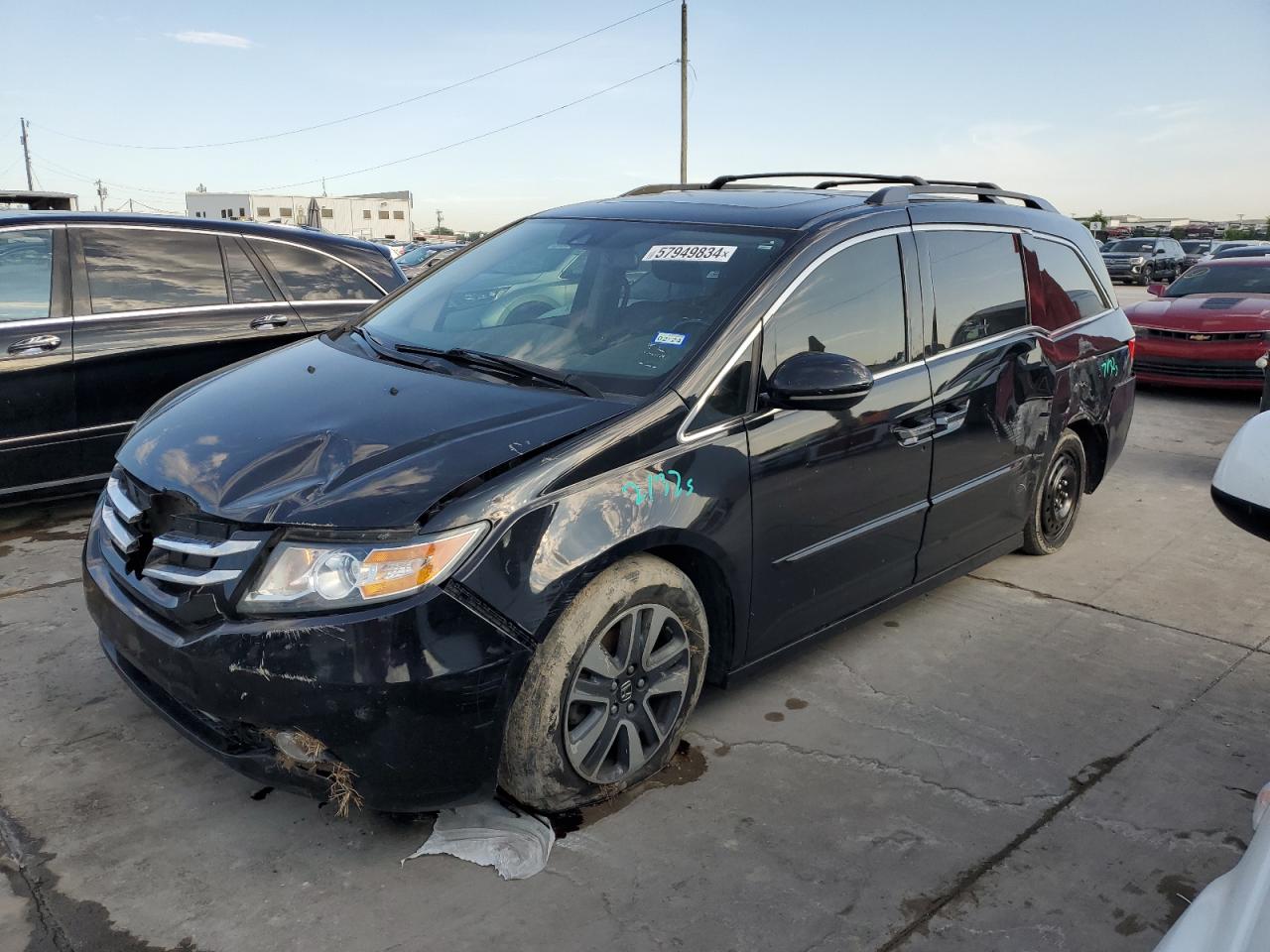 5FNRL5H98EB028510 2014 Honda Odyssey Touring