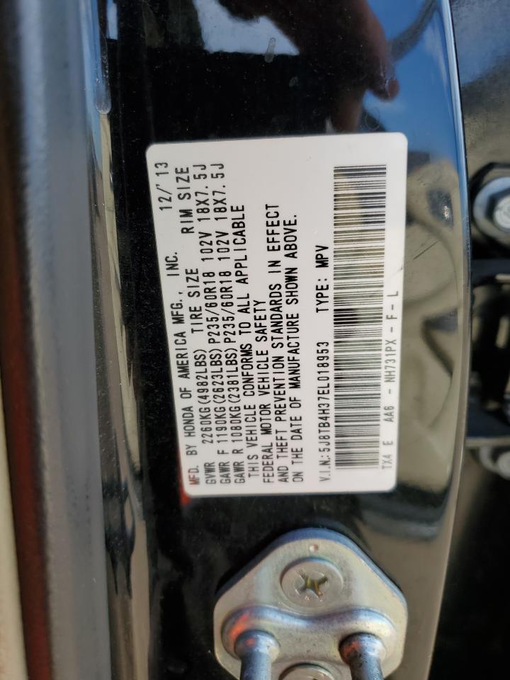 5J8TB4H37EL018953 2014 Acura Rdx