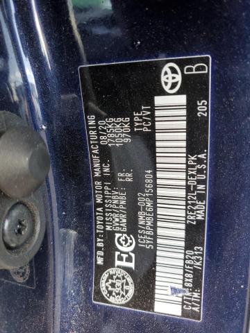 2021 TOYOTA COROLLA LE - 5YFBPMBE6MP156804