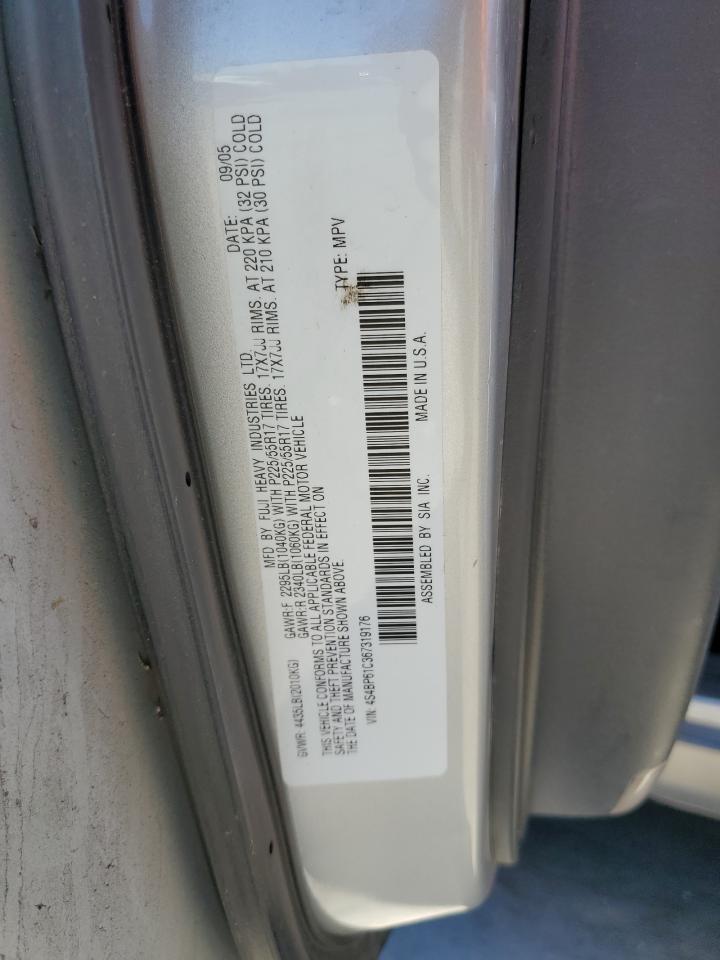 4S4BP61C367319176 2006 Subaru Legacy Outback 2.5I