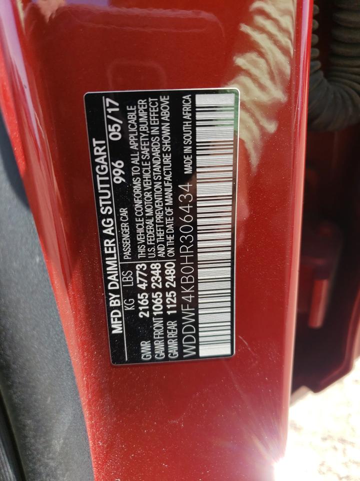 WDDWF4KB0HR306434 2017 Mercedes-Benz C 300 4Matic