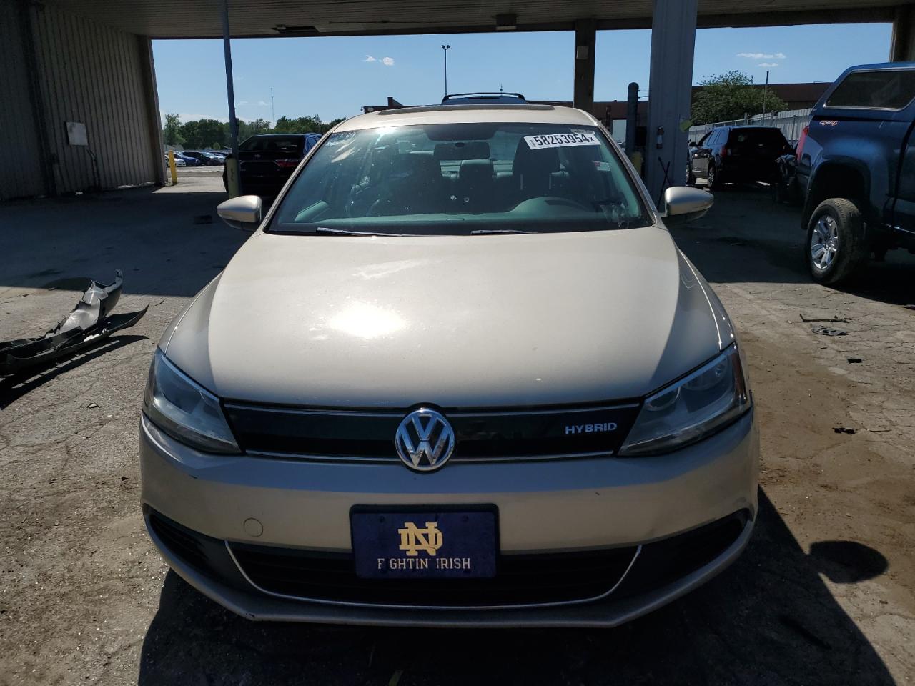 2013 Volkswagen Jetta Hybrid vin: 3VW637AJ3DM276643