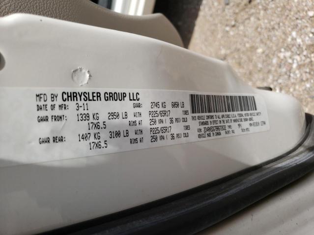 2011 Dodge Grand Caravan Crew VIN: 2D4RN5DG7BR672632 Lot: 58666294