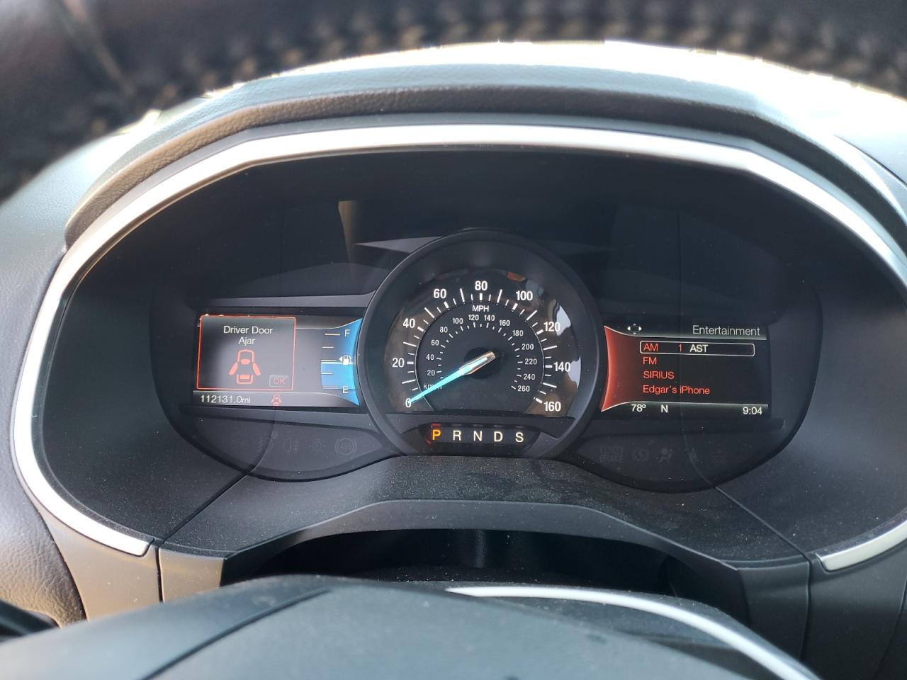 2FMPK3K96HBC44201 2017 Ford Edge Titanium