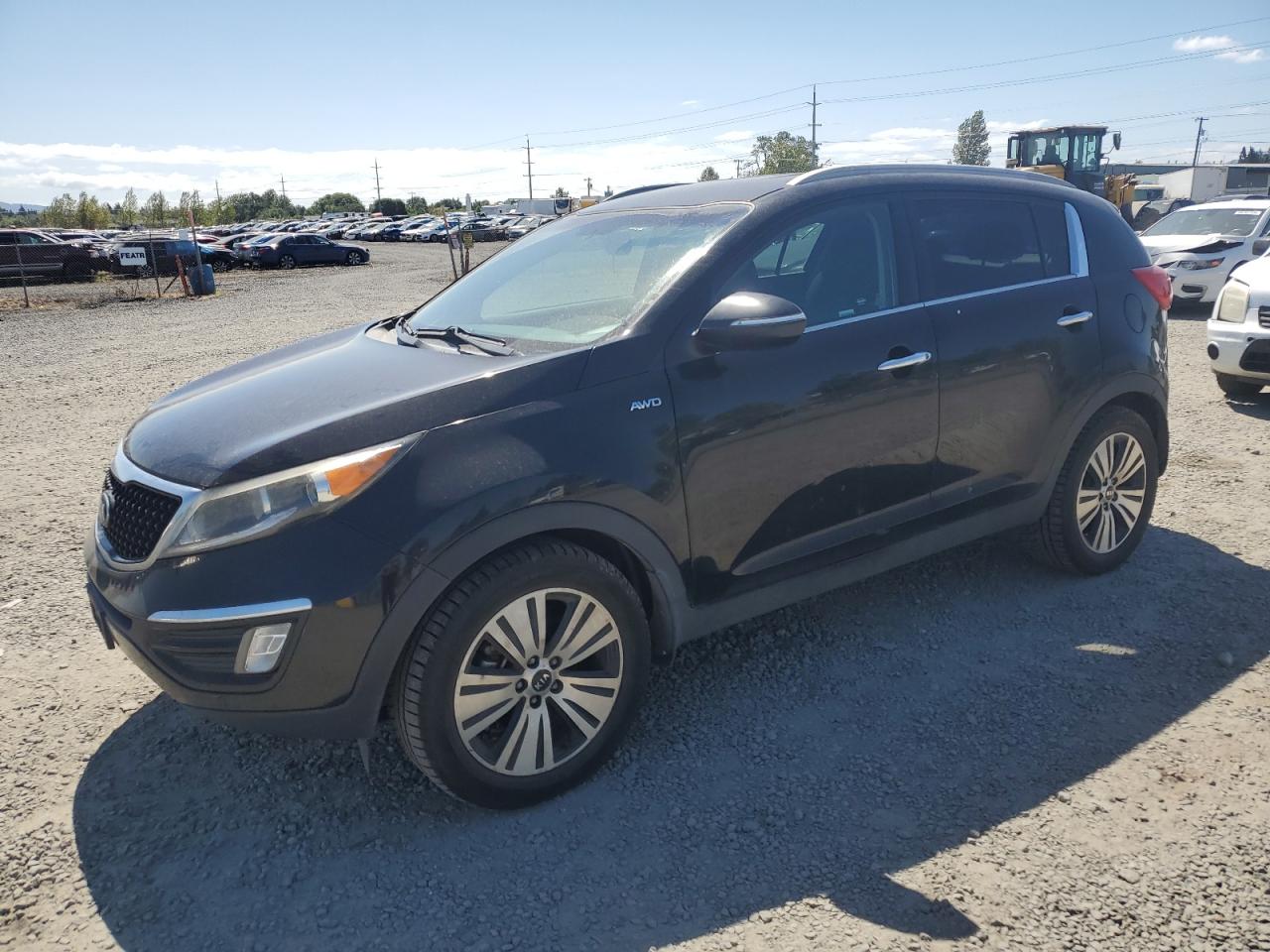 2014 Kia Sportage Ex vin: KNDPCCAC0E7619017