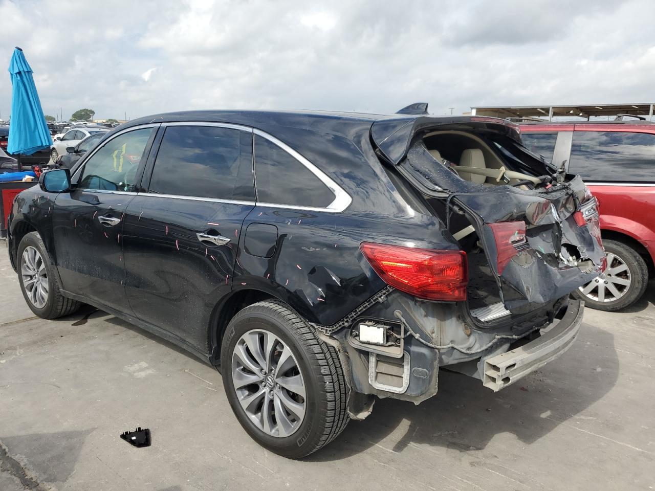 5FRYD4H68EB004098 2014 Acura Mdx Technology