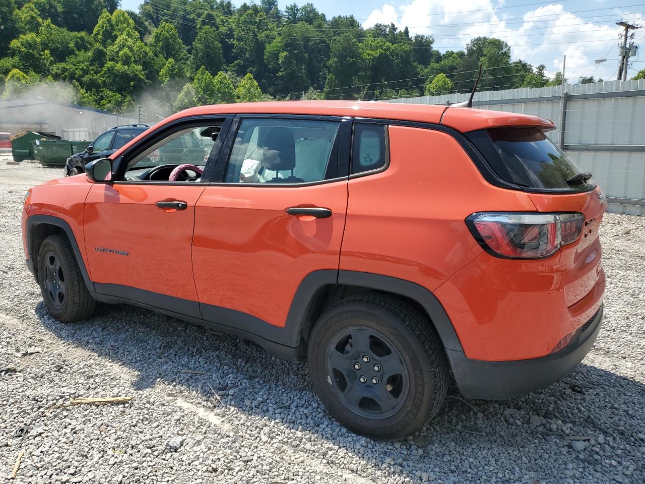 2018 Jeep Compass Sport vin: 3C4NJCAB4JT211162