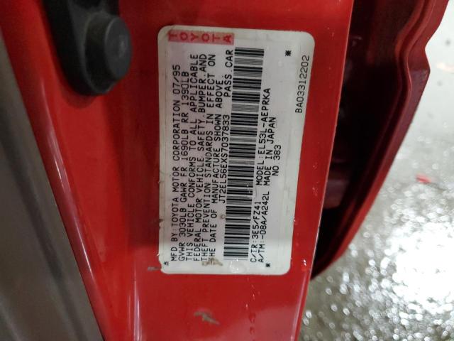 1995 Toyota Tercel Dx VIN: JT2EL56EXS7037833 Lot: 58029804