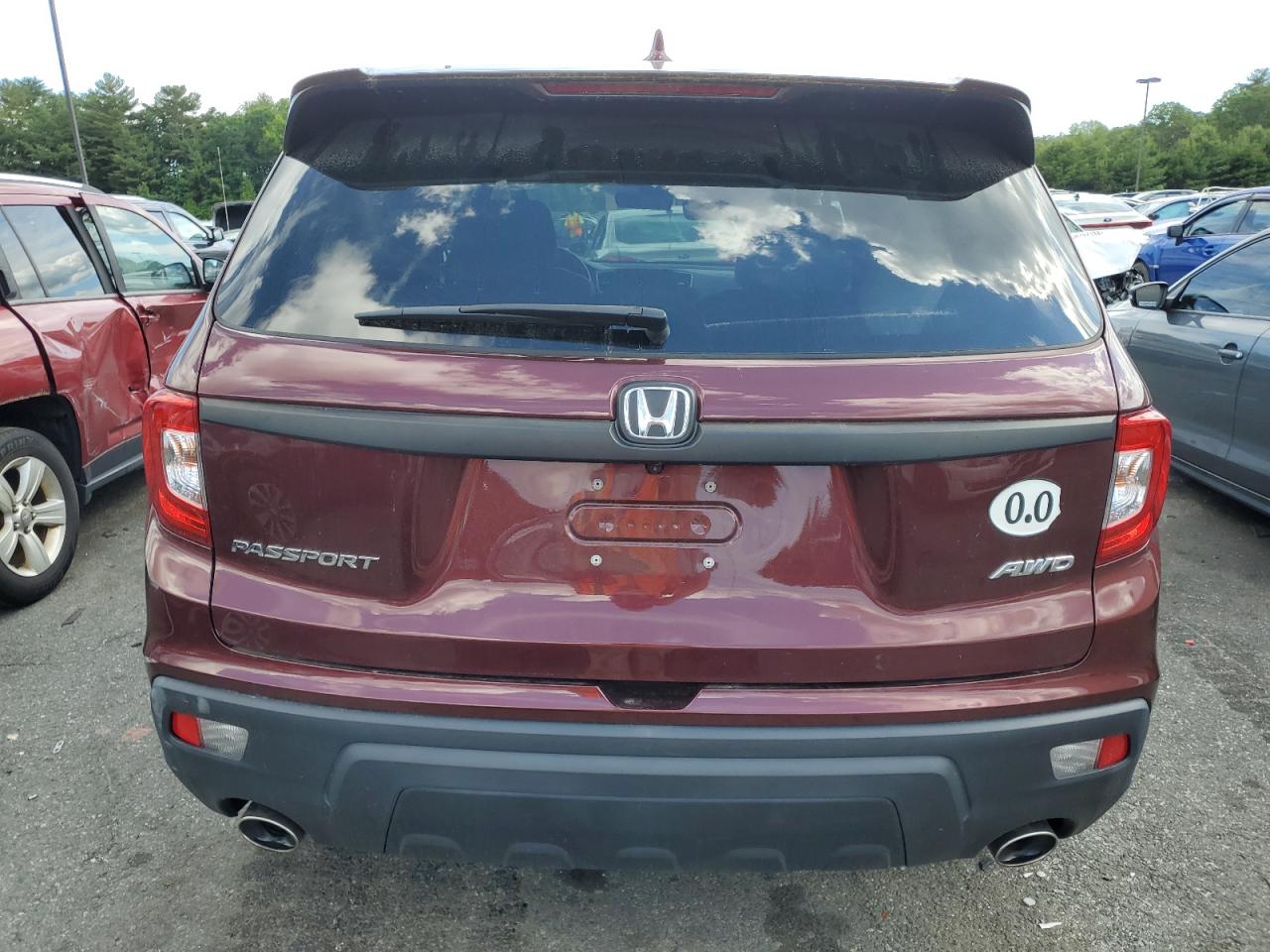 2020 Honda Passport Exl vin: 5FNYF8H52LB010566