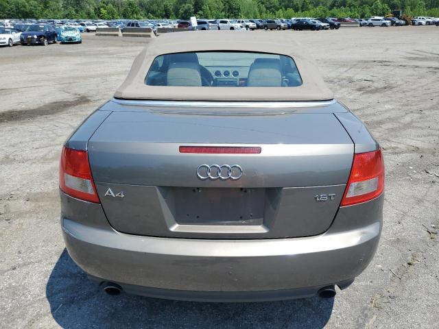 2006 Audi A4 1.8 Cabriolet VIN: WAUAC48H36K007242 Lot: 58860754