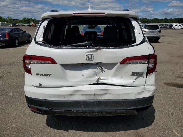 2021 Honda Pilot Se VIN: 5FNYF6H22MB052506 Lot: 57847334