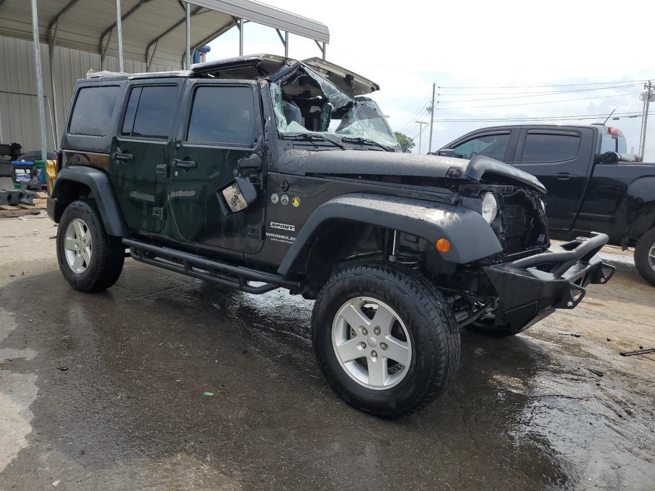 2017 Jeep Wrangler Unlimited Sport vin: 1C4BJWDG7HL573858